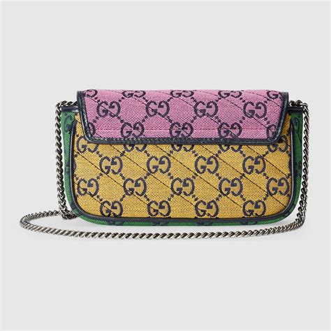 gucci super mini multicolor|Mini Bags for Women .